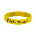 Star Concave Thickened Silicone Kobe James Basketball Bracelet - Kobe-Yellow MegaBDM