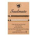 Moss Password Black And White Beaded Bracelets - Black and White Beads Suit Soulmate Card MegaBDM
