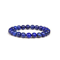 Natural Stone Turquoise Agate Bead Volcanic Frosted Bracelets - Green Gold MegaBDM
