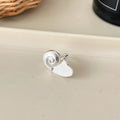 Wind Cold Irregular Geometric Flower Light Luxury High Sense Ring - Snail Ring MegaBDM
