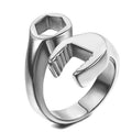 Alloy Geometric Cat Open Adjustable Animal Ring - Wrench 1 / Adjustable Opening MegaBDM
