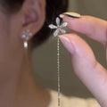 Women's Flower For Summer Super Shiny Unique Ear Line MegaBDM