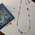 Glaze Beaded Female Cute Apple Czech Beads Necklaces - Necklace 0028 MegaBDM
