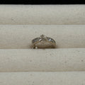 Women's Light Coffee Gold Collection Series Minimalist Zircon Ear Earrings - A99427 Cross Zircon Earrings 1 MegaBDM