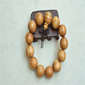 Paint Round Beads Buddha Rosary Peach Bracelets - 1.5 Painted Bracelet MegaBDM