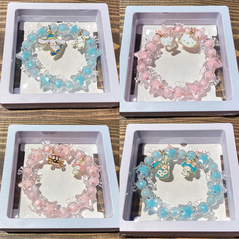 Korean Style Big Ear Dog Cartoon Bracelets MegaBDM