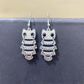 Owl Cute Colorful Retro Ethnic Style Exotic Earrings - 7-03 MegaBDM