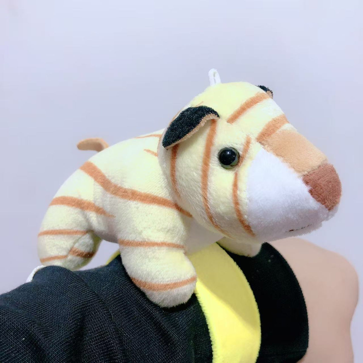 Children's Plush Cartoon Pop Cute Sun Flower Couple Female Dinosaur Slap Bracelet - Tiger-Lying Posture MegaBDM