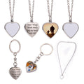 Eternal Commemorative Thermal Transfer Blank Cinerary Casket Couple Pet Pendants MegaBDM