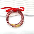 Glamorous Fashion Silicone Bright Simple Couple Bracelets - Red MegaBDM