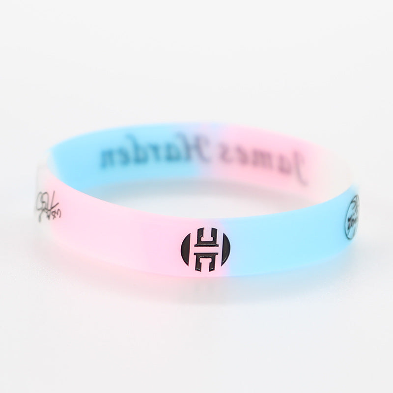Star Black Mamba James Curry Letter Bracelet - B- Harden-Luminous Camouflage MegaBDM