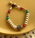 Handmade Weave Vintage Nepal Ancient Pure Copper Ethnic Style Tibetan Bracelet - Ox Bone Style MegaBDM