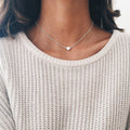 Women's Ornament Simple Trendy Street Shot Copper Peach Necklaces - NJ88925 / Alloy MegaBDM