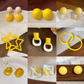 Note Sier Needle Acrylic Stars Summer Earrings MegaBDM