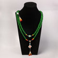 Imitation Emerald Green High-grade Chinese Skirt Wear Match Daily Travel Necklaces MegaBDM