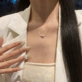 Starfish Imitation Pearl Female Niche Unique Design Sense Refined Necklace - XL2132 MegaBDM