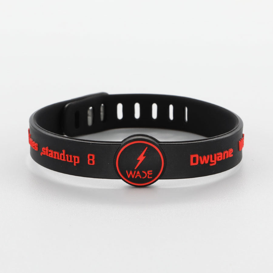 Basketball Adjustable Silicone Rubber Owen Harden Curry James Fans Sports Bracelet - Hot Wade Buckle MegaBDM
