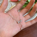 Women's Style Sweet Pearl Bow Fashion Simple Niche Necklaces - Bow Pearl Necklace MegaBDM