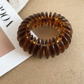 Acrylic Beaded Pearl Vintage Ethnic Style Affordable Bracelets - 80# Bracelet-Coffee Color MegaBDM