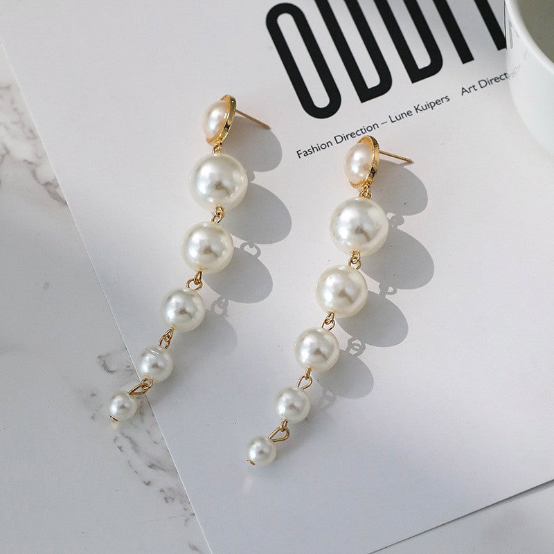 Tassel All Match Fashion Large Small Earrings - Sku5994 Gold MegaBDM