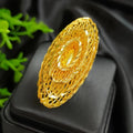 Women's Gold-plated Wheat Index Finger Does Not Fade Design Copper Ring - Ring 2 / Adjustable Opening MegaBDM