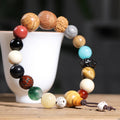 Bodhi Seed Beads Eighteen Prayer Buddha Bracelet MegaBDM