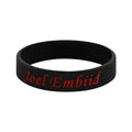 Star Concave Thickened Silicone Kobe James Basketball Bracelet - Enbide-Black MegaBDM