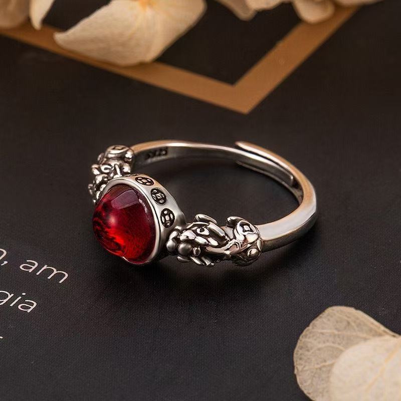 Minority Snake Female Cold Wind Spirit Design Adjustable Trendy Rings MegaBDM