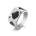 Knuckle Female Personality Rose Skull Spider Rings - THA336-13 / Adjustable Opening MegaBDM