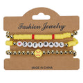 Softball Match Day Sports Beaded Stretch Bracelet - 3068-1 Softball MegaBDM