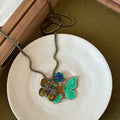 Clavicle Chain Temperament Trend Retro Easy Necklaces - 76# Necklace-Bronze-Blue-Green MegaBDM