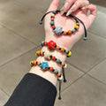 Ceramic Hand-knitted Rope Girlfriends Gift Travel Commemorative Bracelet MegaBDM