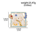 Fu Lillian Buried Around Anime Two-dimensional Cartoon Earrings - X00676-01 / Independent Packaging MegaBDM