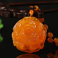 Light Luxury Minority Imitation Old Beeswax Mid-length Sweater Chain Necklaces - 2854 Bud Rose MegaBDM