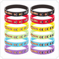 Cartoon Silicone Anime Surrounding The Game Wrist Bracelets - 12 English Teacher Bracelets MegaBDM