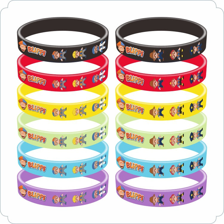 Cartoon Silicone Anime Surrounding The Game Wrist Bracelets - 12 English Teacher Bracelets MegaBDM