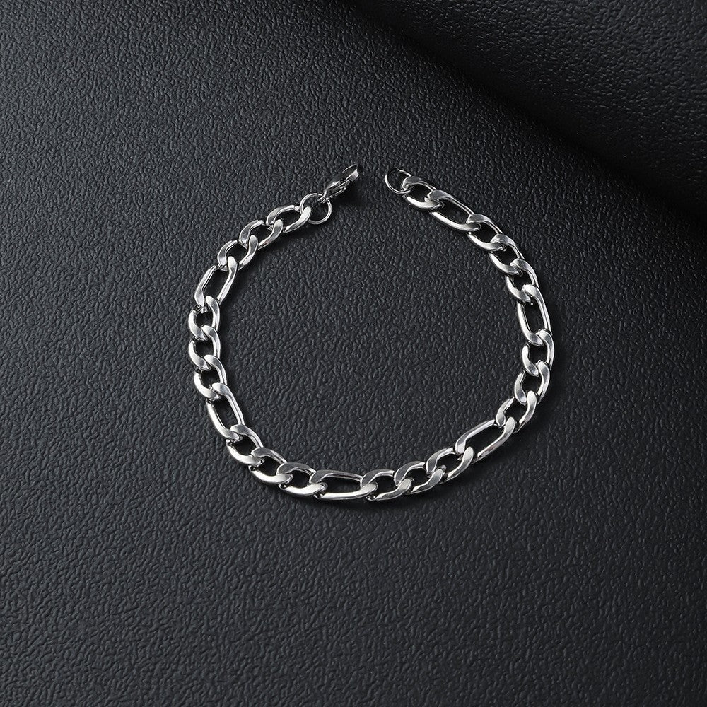 Men's Sst Part Cold Wind Fashion Suit Bracelet - 3/1nk Bracelet MegaBDM