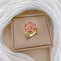 Design Rotating Bauhinia Zircon Flower Gas Clavicle Chain Necklace - 12 MegaBDM