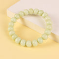 Bodhi Candy Color Single Circle Pliable Temperament High Throw Three Bracelets - Water Mist Green 8x10mm MegaBDM