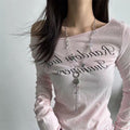Sier Simple Sliver Beads Tassel Double Layer Spacer Necklace - Love Key X6014 MegaBDM