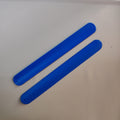 Than Silicone Gel Slap Wristband Specifications Bracelets - 215x25mm Blue-1 Piece in Bulk MegaBDM