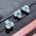 Flower Female Open Design Light Luxury Ring MegaBDM