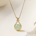 Women's Micro Inlaid Zircon Sun Star Moon Zodiac Clavicle Necklace - [Xkn8163] Lucky Bag Necklace Gold MegaBDM