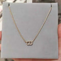 Women's Letter Classic Clavicle Chain Fashion Simple Necklaces MegaBDM