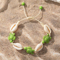 Holiday Ocean Style Cartoon Shell Design Starfish Necklaces - 22112542-Fruit Green / Shell Turquoise MegaBDM