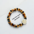 Ceramic Beaded Small Fresh Live Sweet Bracelet - 1645-05 SUNFLOWER MegaBDM