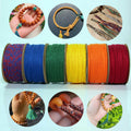 Cotton Threads Tibetan Hand Rub Rope Passion Fruit Jewelry Accessories MegaBDM