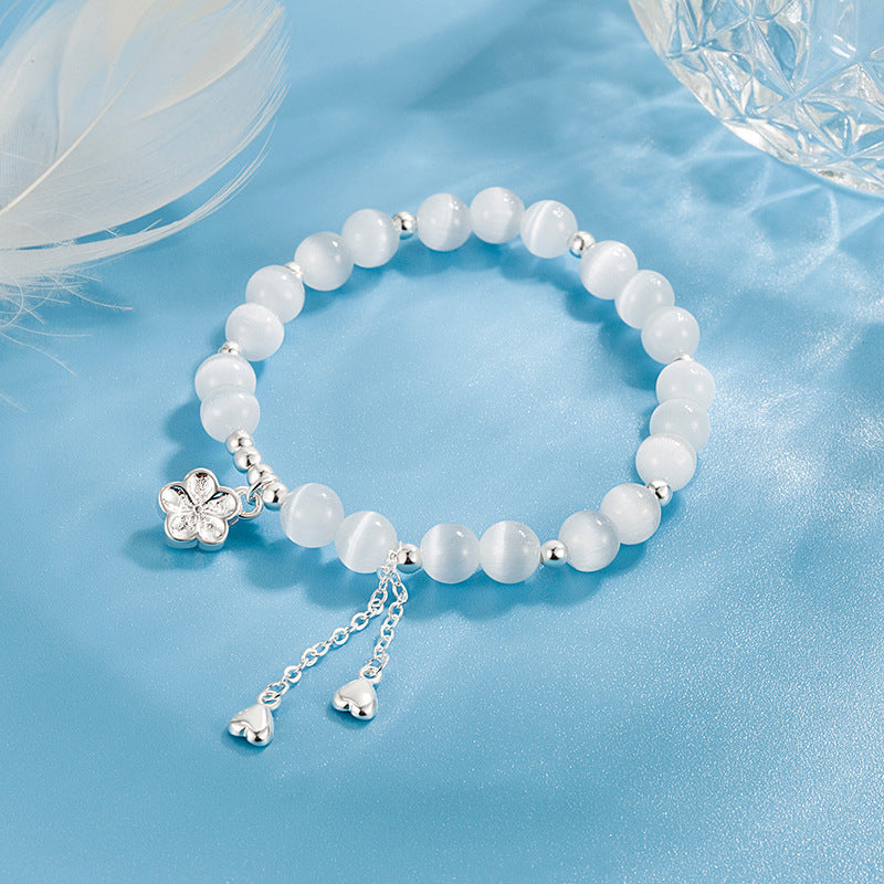 Cherry Blossom For Design High-grade Gentle Crystal Exquisite Bracelet MegaBDM