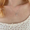 Women's Sier Light Luxury High-grade Design Clavicle Necklaces - XL0118 MegaBDM