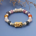 Cute Small Animal Ceramic Color Vintage Little Fresh Design High Bracelet - 05 Bear MegaBDM